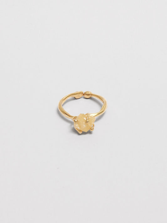 Bumi Ring - Grosse Citrine
