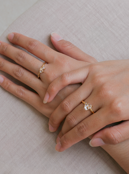 Bumi Ring - Grosse Clear Quartz