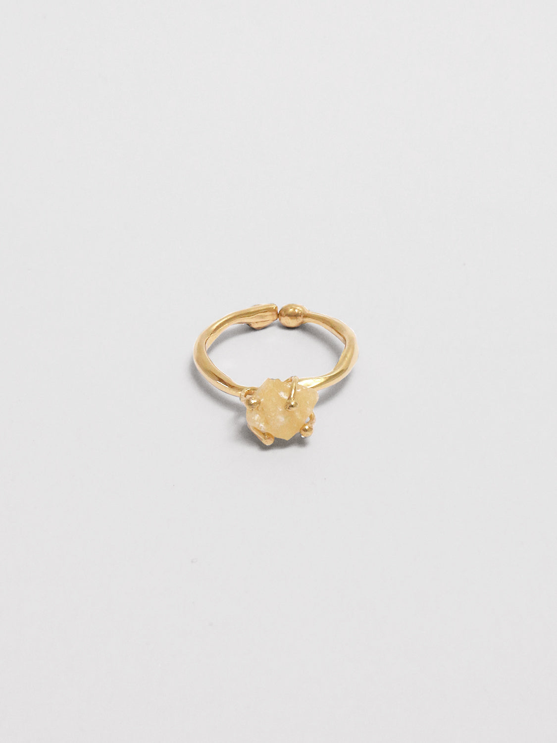 Bumi Ring - Grosse Citrine