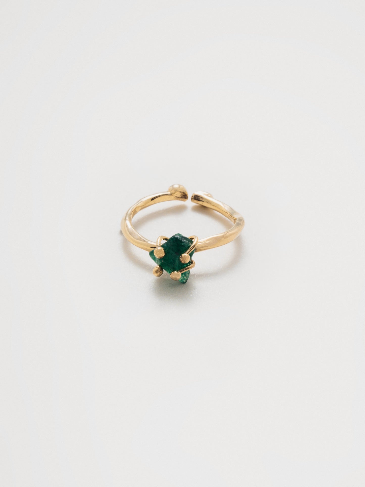 Bumi Ring - Grosse Green Aventurine