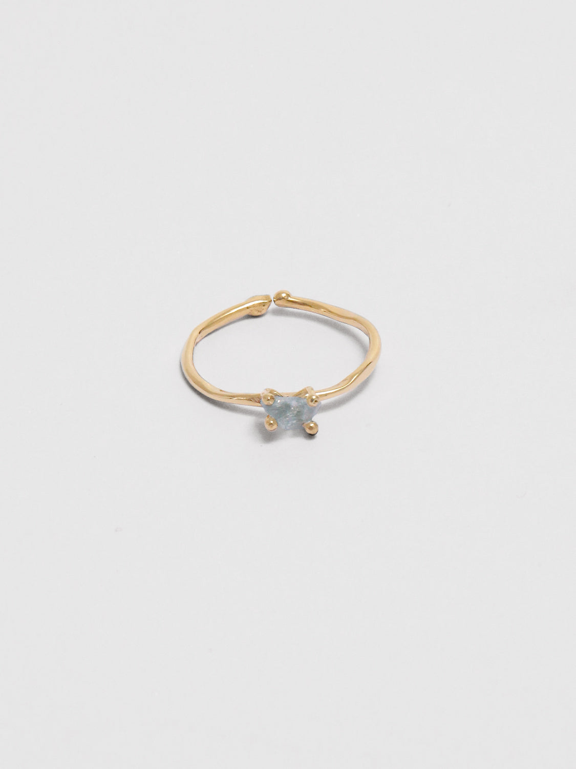 Bumi Ring - Petite Blue Calcite