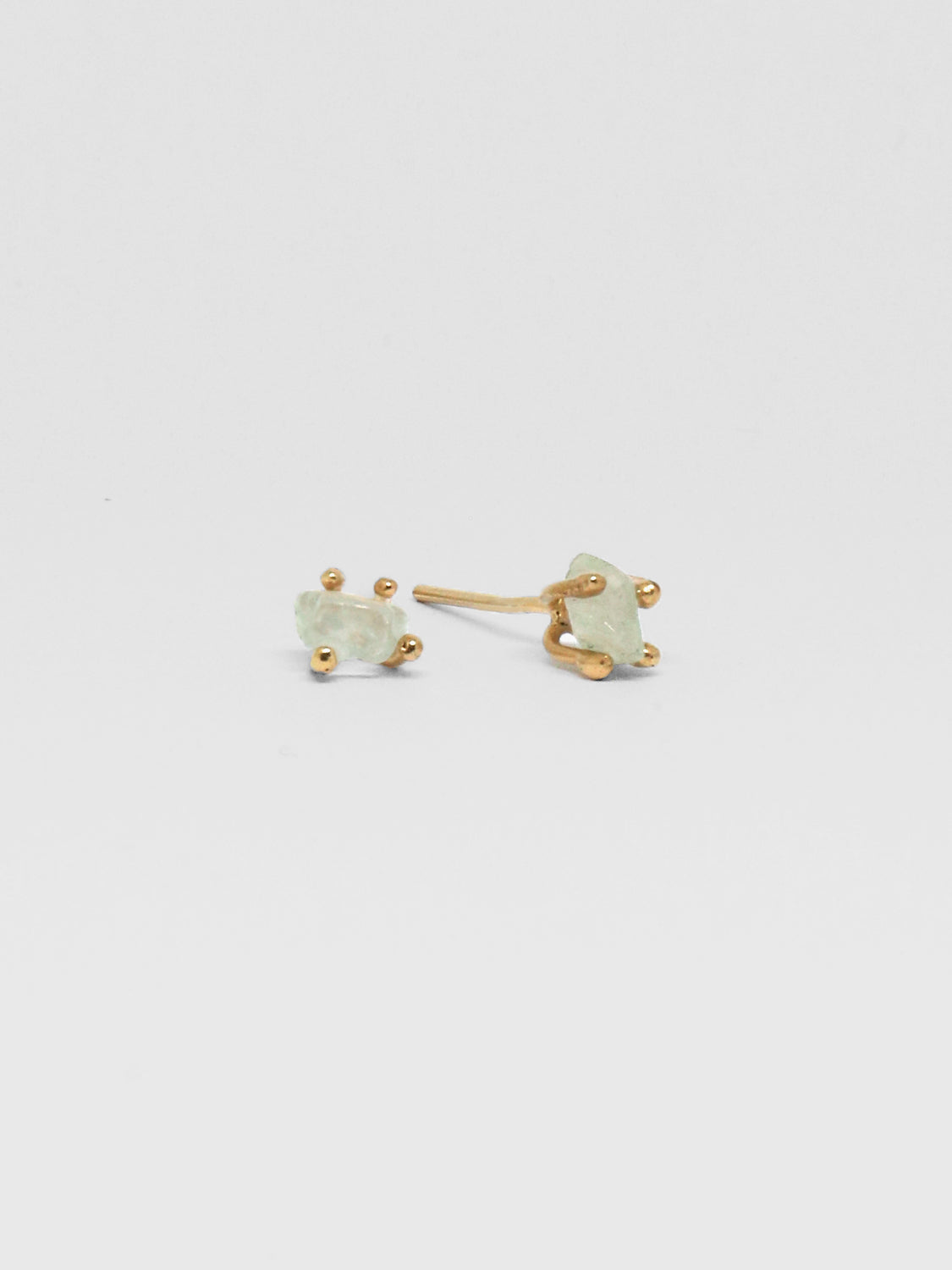 Bumi Studs Aquamarine