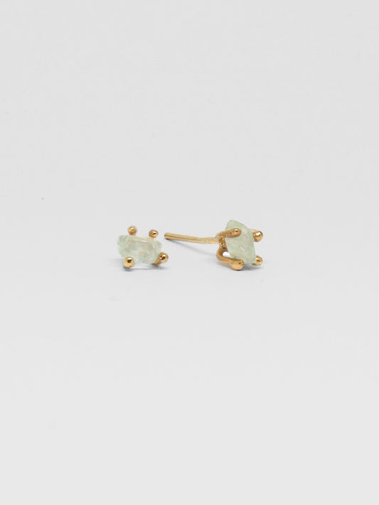 Bumi Studs Aquamarine