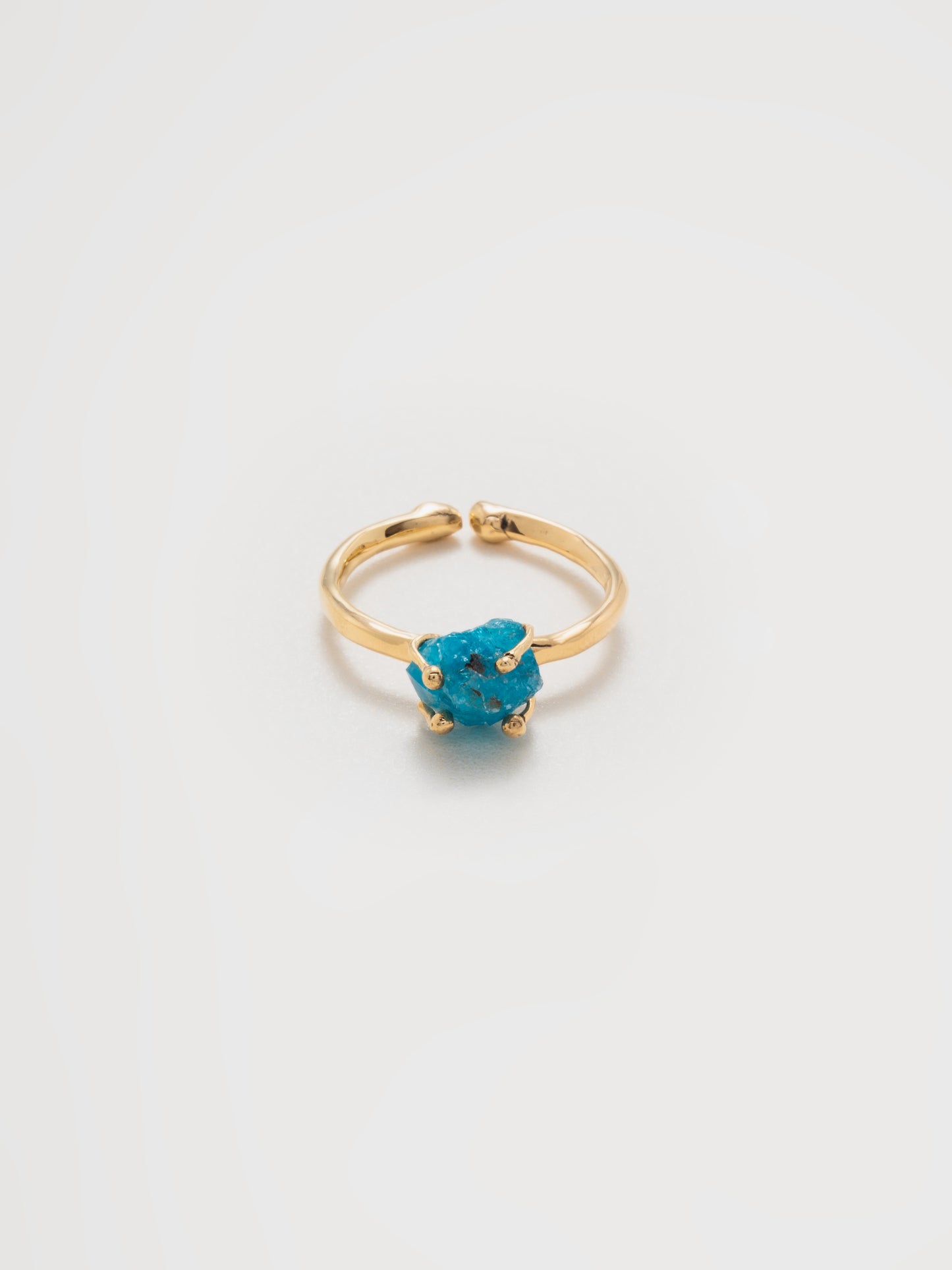 Bumi Ring - Grosse Blue Apatite