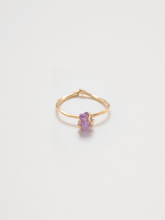 Bumi Ring - Petite Amethyst