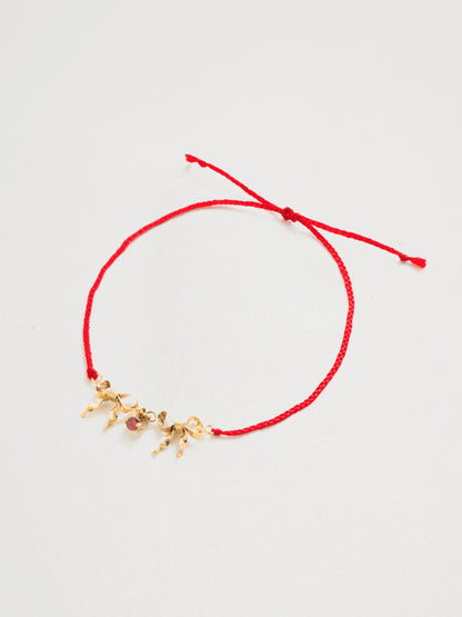 Pita Twins Red String Bracelet