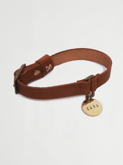 MEDIVIDI ✕ NOMADE Leather - Tag It Pet Collar